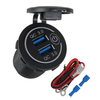 Prise de chargeur de voiture double port USB QC 3.0 prise de charge rapide voiture camion bateau RV