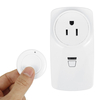 Prise de télécommande sans fil AC85V-250V US prise Standard avec télécommande circulaire autocollant gratuit