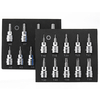 Prise dentraînement 3/8 pouces 10 pièces T10-T55 douille Torx 9 pièces ensemble dembouts de douille H2-H10