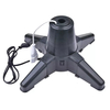 Prise UE 2020 arbre de noël Stand Holder Base rotative électrique 360 ° arbre de noël support rotatif pour nouvel an déc