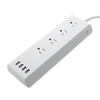 Prise WIFI intelligente 100-240V 4 US prises avec 4 ports USB Commutateur de prise Prise en charge Alexa/Echo/Google Hom