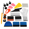 PRO Car Wrap Outils en vinyle Kit Scratch-raclette grattoir Gant de rasoir Aimants