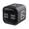 Productivity Cube Timer Sensor Flip LED Display 4 Preset Times Dual Mode Time Management Countdown Kitchen Student Learn