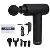 Professionnel 8V 1500mAh LCD Massage musculaire 20 vitesses 4 têtes réglable électrique portable portable masseur de tis