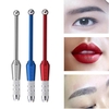 Professionnel broderie sourcil tatouage stylo sculpté modèle pour 3 aiguilles formes