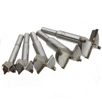 Professionnels de bits bois de forage de 5pcs fixés