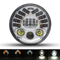 Projecteur 7 pouces LED Phares Hi/Lo Beam DRL Clignotant Rond