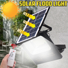 Projecteur de jardin imperméable extérieur de lampe dinondation de rue de lumière solaire 129LED + télécommande