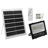 Projecteur solaire 25w/40w/60w Projecteur solaire LED avec panneau solaire manuel/télécommande IP67 étanche