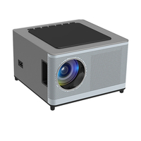 Projecteur Android Y8 1080P Résolution 400 ANSI Lumens 4, 45" Dual-WIFI Bluetooth 5.1 1 + 8 Go Android TV Amazon Home Cin