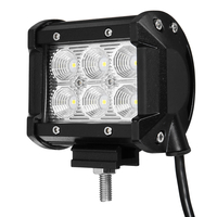 Projecteurs de travail de 4 pouces Spot Flood LED Barre lumineuse inversée 4WD