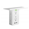 Prolongateurs multifonctions 8 ports 6 prises Protecteur de prise électrique Prolongateurs de toilettes 2 ports USB