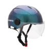 PROMENDRE hommes femmes casque intégralement moulé Eps respirant avec visière lentille aérodynamique pour moto Scooter é