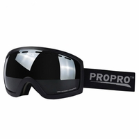 PROPRO Anti-UV Double couche Poussière Neige Ski Lunettes Lunettes Pour Moto Motocross Ski Racing Scooter