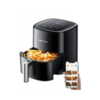Proscenic T22 1500W 220V 5L Air Fryer Alexa and Google Assistant Voice Control APP Control 7X Air Circulation 100 Recipe