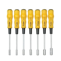 Proskit 1PK-9402 7 pièces 3-6mm douille hexagonale extérieure ensemble de tournevis à écrou hexagonal électronique ensem
