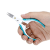 ProsKit SR-333 Lames Inox Professionnelles Micro Ciseaux de Précision Couture avec Capuchon de Protection