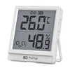 Protap PRTETP03 Smart Zigbe Thermometer Hygrometer with 3.2 Inch LCD Display High Accuracy Home Assistant Compatible Tem