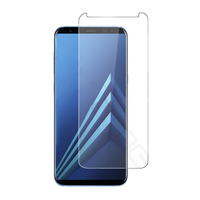 Protecteur décran de téléphone en verre trempé Edge Edge pour Samsung Galaxy A8 2018