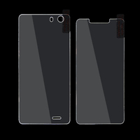 Protecteur décran en verre trempé avant et arrière dorigine pour Elephone S2 Plus