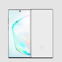 Protecteur Décran En Verre Trempé Chaud À Flexion 3D Et Au Bord Incurvé Pour Samsung Galaxy Note 10 Plus / Note 10