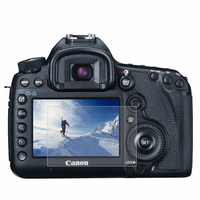 Protecteur décran en verre trempé de dureté 9H pour appareil photo PULUZ 2.5D à bord incurvé pour Canon 5D Mark III