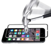 Protecteur décran en verre trempé du bord 9H en alliage daluminium 2.5D pour iPhone 7 Puls