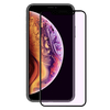 Protecteur décran en verre trempé en fibre de carbone anti-rayures bleues Enkay 3D pour iPhone XS Max / iPhone 11 P