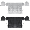 Protecteur décran pare-brise de voiture miroir bouclier gel neige neige UV protecteur décran de poussière de s