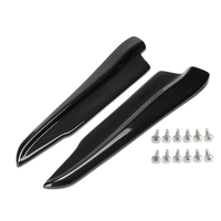 Protecteur de Canard de séparateur de diffuseur de lèvre de pare-chocs arrière de look de fibre de carbone pour BMW E92