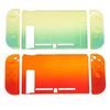 Protecteur de coque dégradé antichoc coloré pour console de jeu Nintendo Switch housse de protection rigide avec capucho