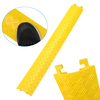 Protecteur de couverture de surface de cordon de fil de garde de couverture de câble de plancher de PVC de sécurité de 1