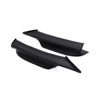 Protecteur de diffuseur de séparateur de lèvre de pare-chocs avant noir pour BMW E90 E91 série 3 M Tech 2005-2008