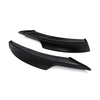 Protecteur de diffuseur de séparateur de lèvre pare-chocs avant noir pour BMW E90 335i 328i LCI M-Tech 2009-2012