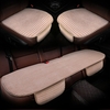 Protecteur de housse de siège de voiture en lin avant arrière quatre saisons tapis de protection de coussin de siège de