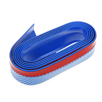 Protecteur de jupe de lèvre de menton de spoiler de lèvre avant de pare-chocs de pare-chocs de voiture universelle de 2.