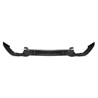 Protecteur de lèvre de diffuseur de diffuseur de pare-chocs arrière noir de carbone pour BMW Série 92 M-Sport 19-20