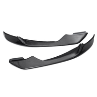 Protecteur de lèvre pour séparateurs de pare-chocs avant en fibre de carbone,  2 pièces,  pour 2014-2018 BMW F80 M3 F82 M4