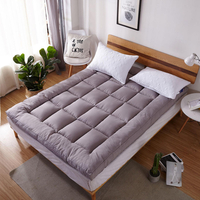 Protecteur de matelas imperméable matricé en relief matelassé de 1, 5 M / 1, 8 m Coussin supplémentaire pour matelas Soft