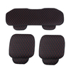 Protecteur de siège de voiture Housse de protection complète avant + arrière en cuir PU