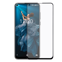 Protecteur dEcran en Verre Trempé BAKEEY Anti-Explosion Couverture Complète Full Gule pour Oukitel C17 Pro