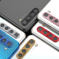 Protecteur dobjectif de caméra de téléphone Bakeey Anti-rayures anneau de cercle en métal pour Xiaomi Redmi Note 8T