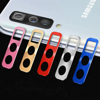 Protecteur dobjectif de caméra de téléphone Bakeey anti-rayures en métal avec anneau pour téléphone Samsung Galaxy
