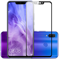 Protecteur décran en verre trempé Bakeey ™ à pleine couverture et anti-explosion 9H pour HUAWEI Nova 3 6.3 pouces