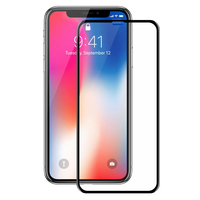 Protecteur décran en verre trempé Enkay 0.2mm 6D Soft Edge incurvé pour iPhone XS / iPhone X / iPhone 11 Pro