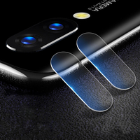 Protecteur de lentille de téléphone en verre trempé de définition élevée anti-explosion de 2 PCS pour Huawei Nova 3