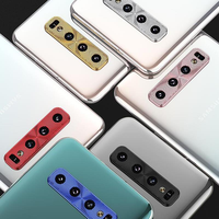Protecteur dobjectif arrière caméra arrière en métal anti-coup pour Samsung galaxie S10 6.1 pouces