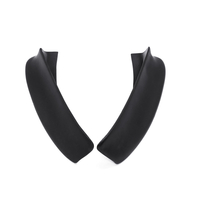 Protecteurs de séparateurs de pare-chocs avant gauche + droite noir style CSL pour BMW E46 M3 1999-2006 2001