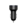 Protection daffichage intelligente du chargeur de voiture LCD à double USB 3.1A 12V 24V 3.1A