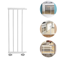 Protection de sécurité de barrière de porte de bébé en métal facile à nettoyer durable barrière de chien de compagnie po